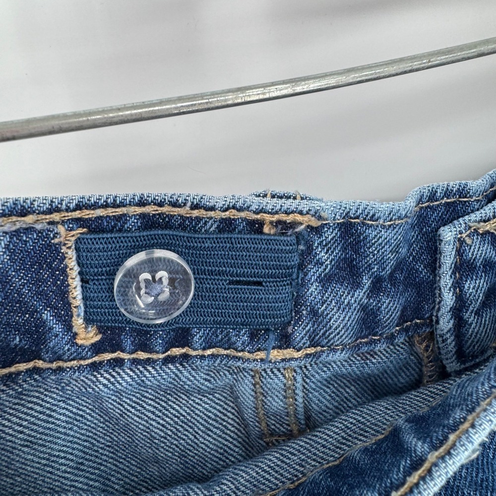 Old Navy Girls High-Waisted Super Baggy Button-Fly Wide-Leg Utility Jeans Sz 14 - Picture 8 of 12